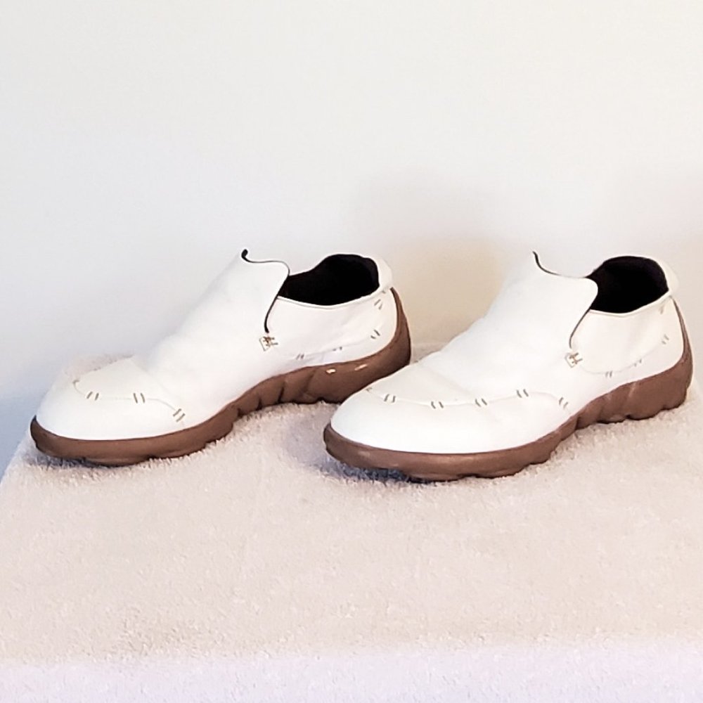 White Leather Urban Angels size 10